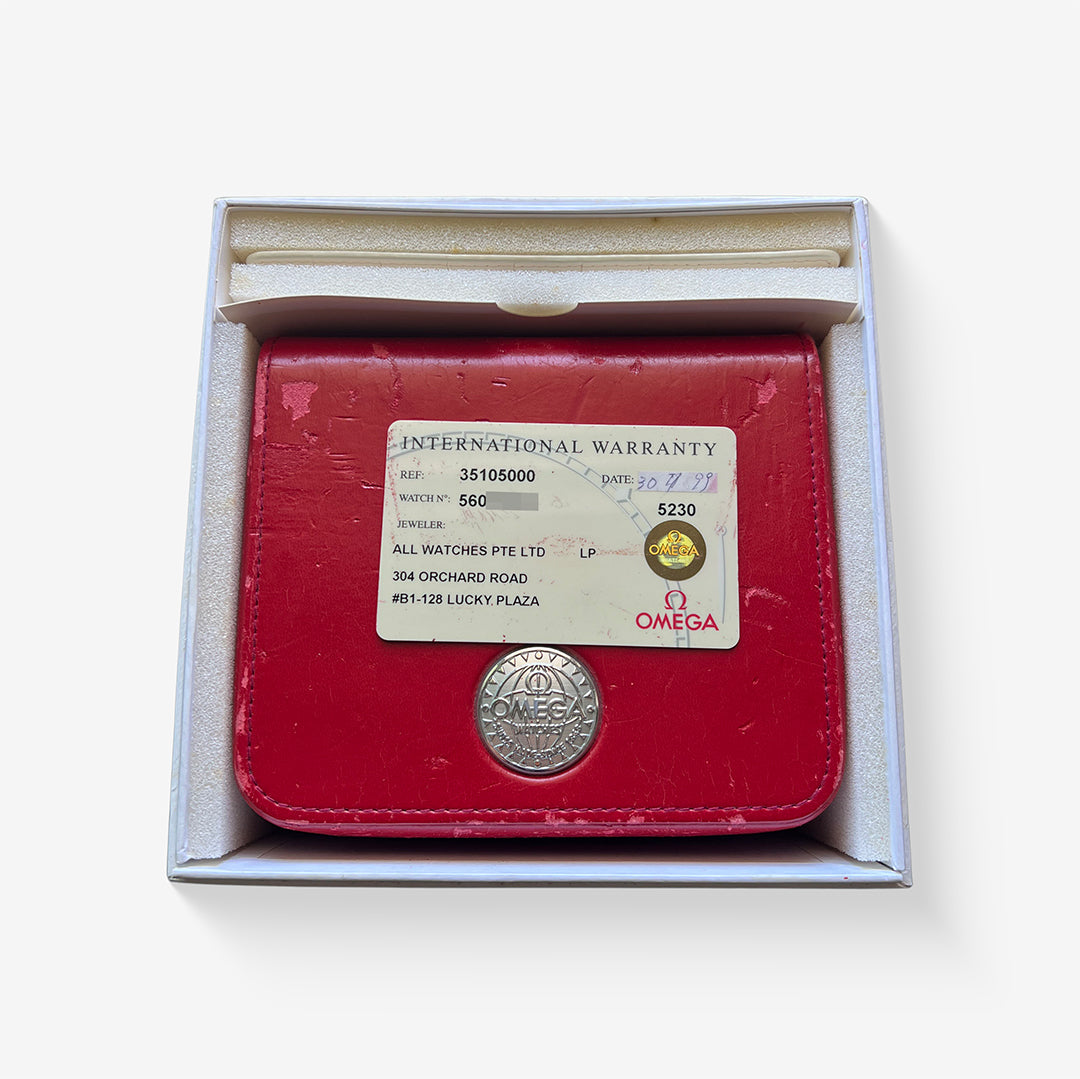 1999 Omega Speedmaster 'Reduced' Ref. 3510.50 with Box & Papers