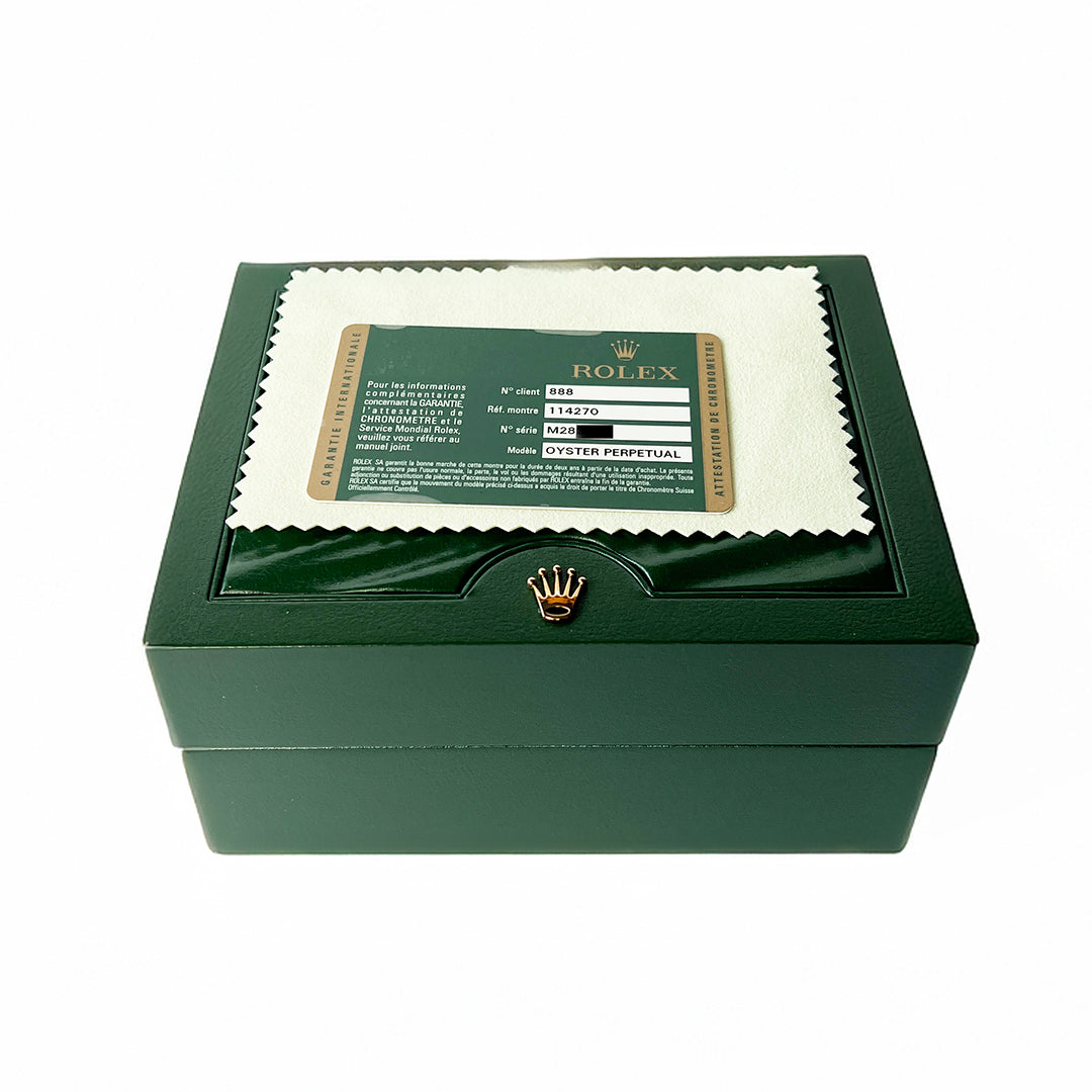 2008 Rolex Explorer Ref. 114270 with Box & Papers