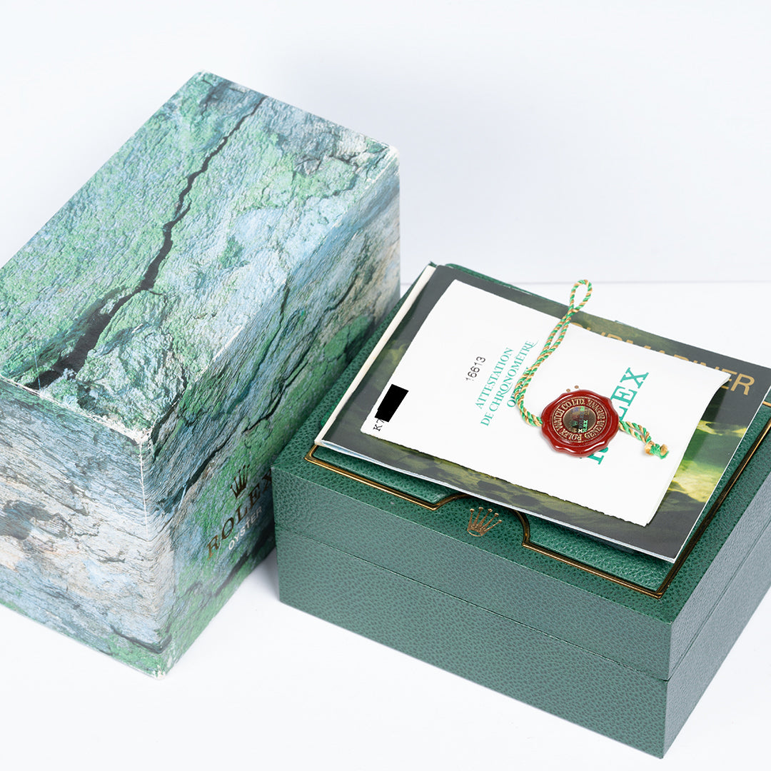 2002 Rolex Submariner Date 'Bluesy' Ref. 16613 with Box & Papers