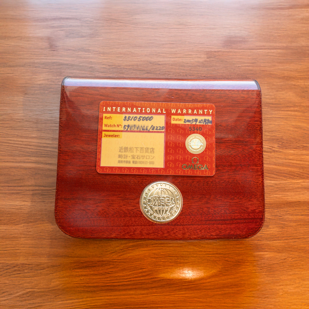2005 Omega Speedmaster 'Reduced' Ref. 3510.50 with Box & Papers