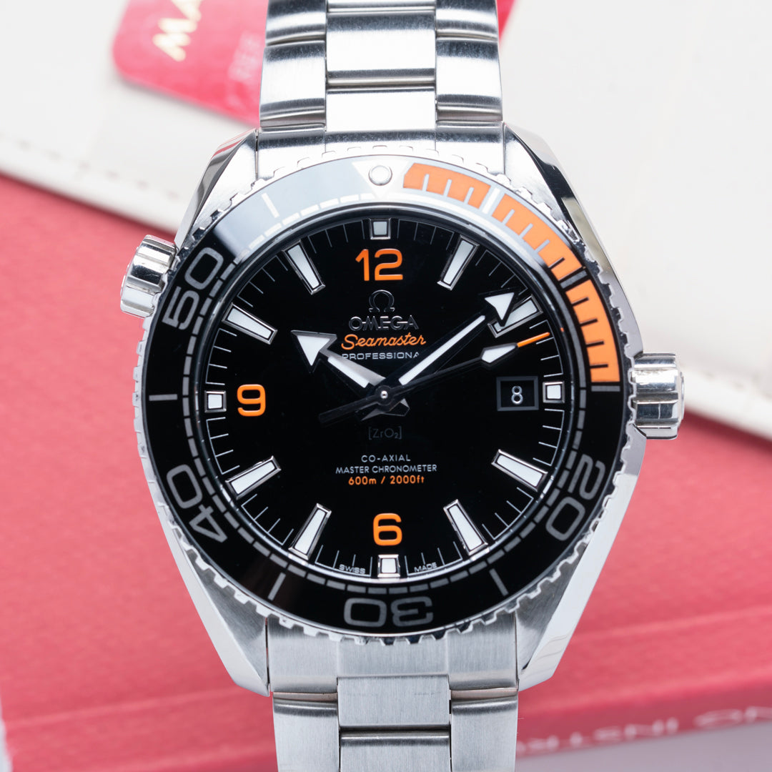 2018 Omega Seamaster Planet Ocean Ref. 215.30.44.21.01.002 with Box & Papers