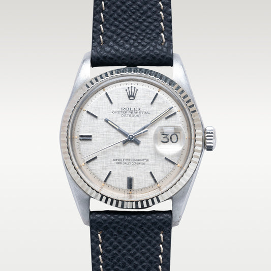 1971 Rolex Datejust Ref. 1601 with Silver Linen Dial
