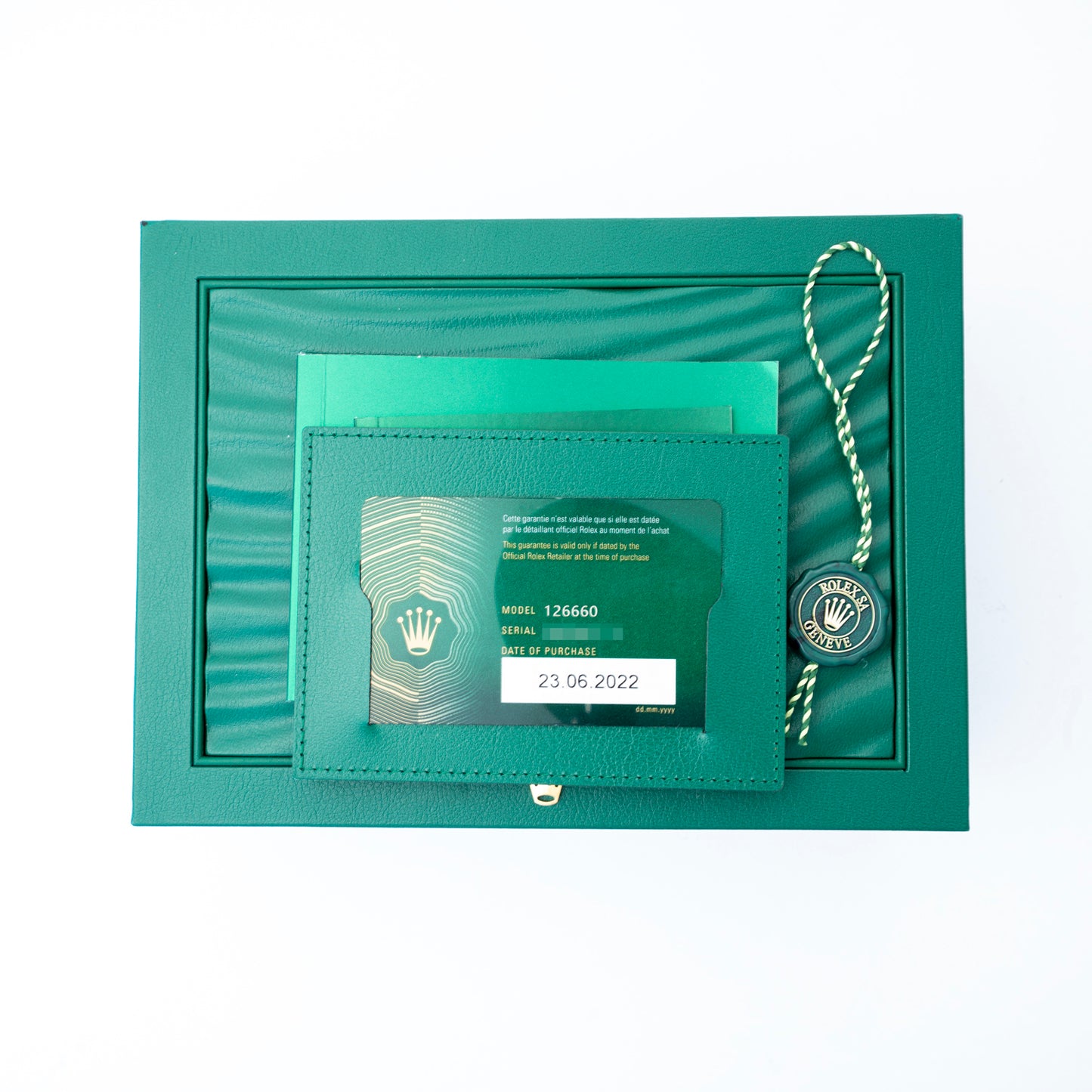 2022 Rolex Seadweller Ref. 126660 with Box & Papers