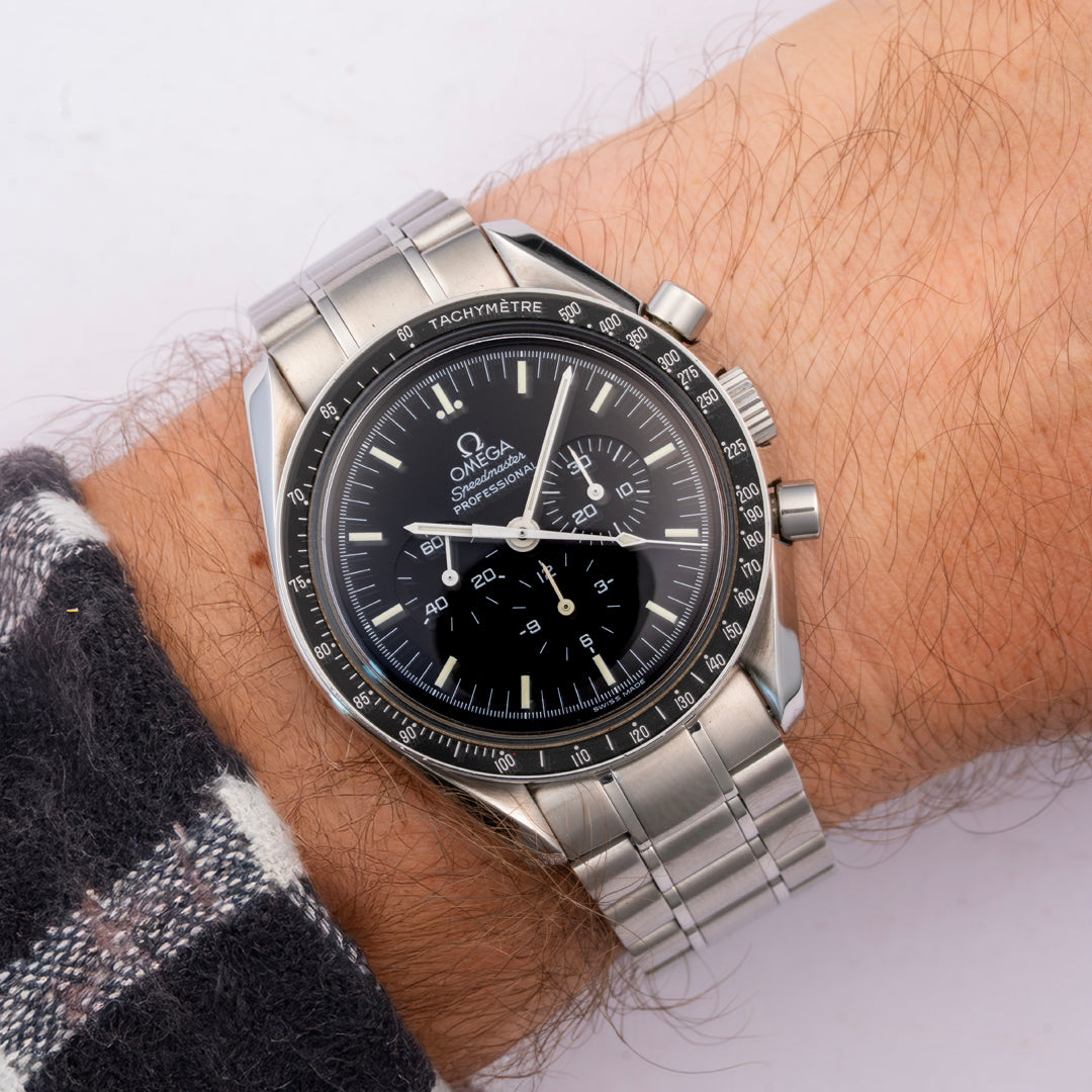 2001 Omega Speedmaster "Hesalite Sandwich" Professional Ref. 3572.50 with Box & Papers