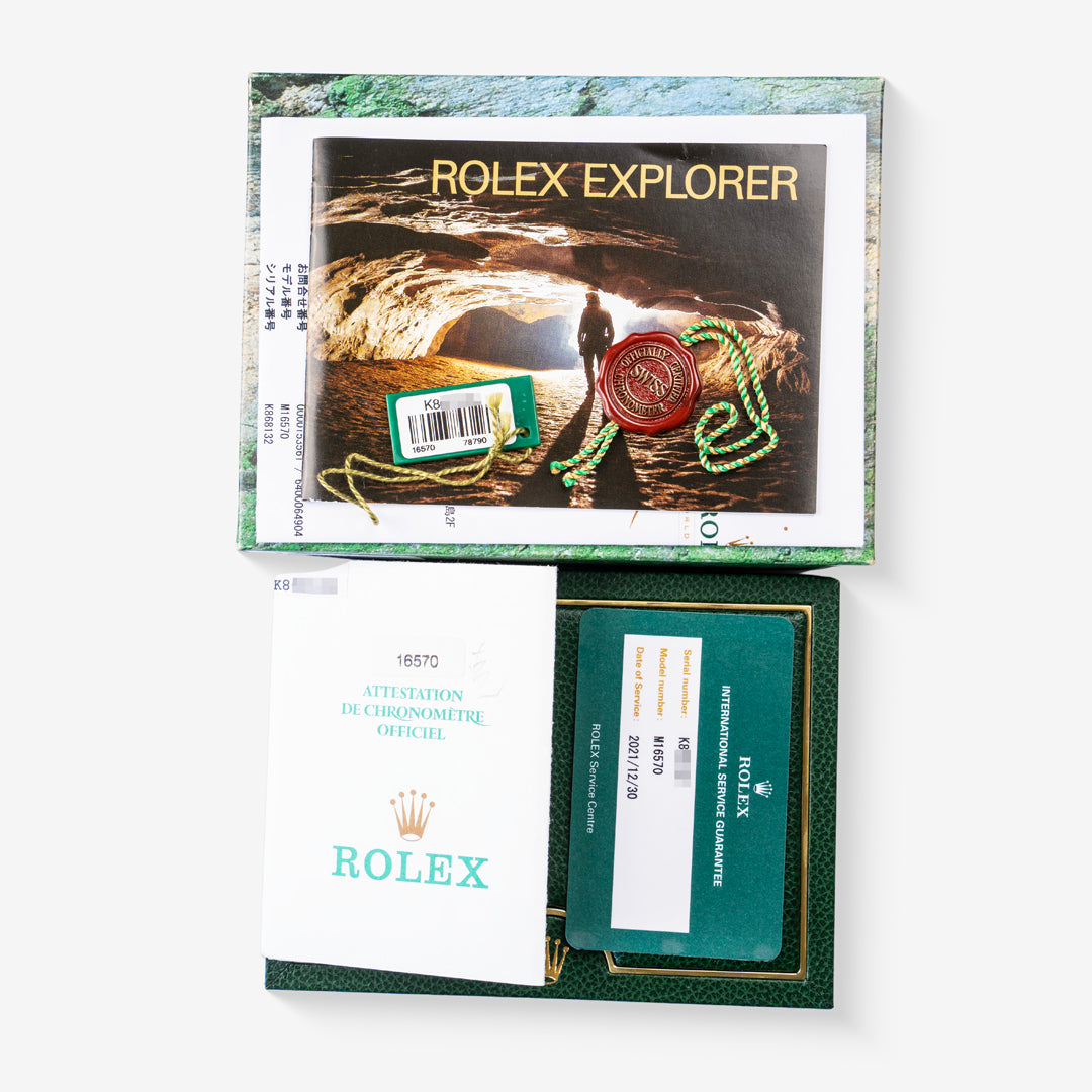 2002 Rolex Explorer II Ref. 16570 with Box & Papers