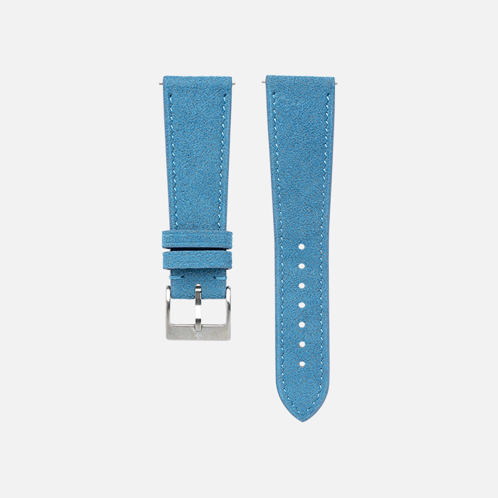 Alcantara Slim Quick-Release Watch Strap (Multiple Colors)