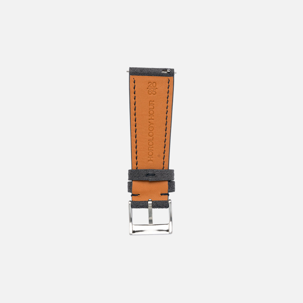 Alcantara Slim Quick-Release Watch Strap (Multiple Colors)