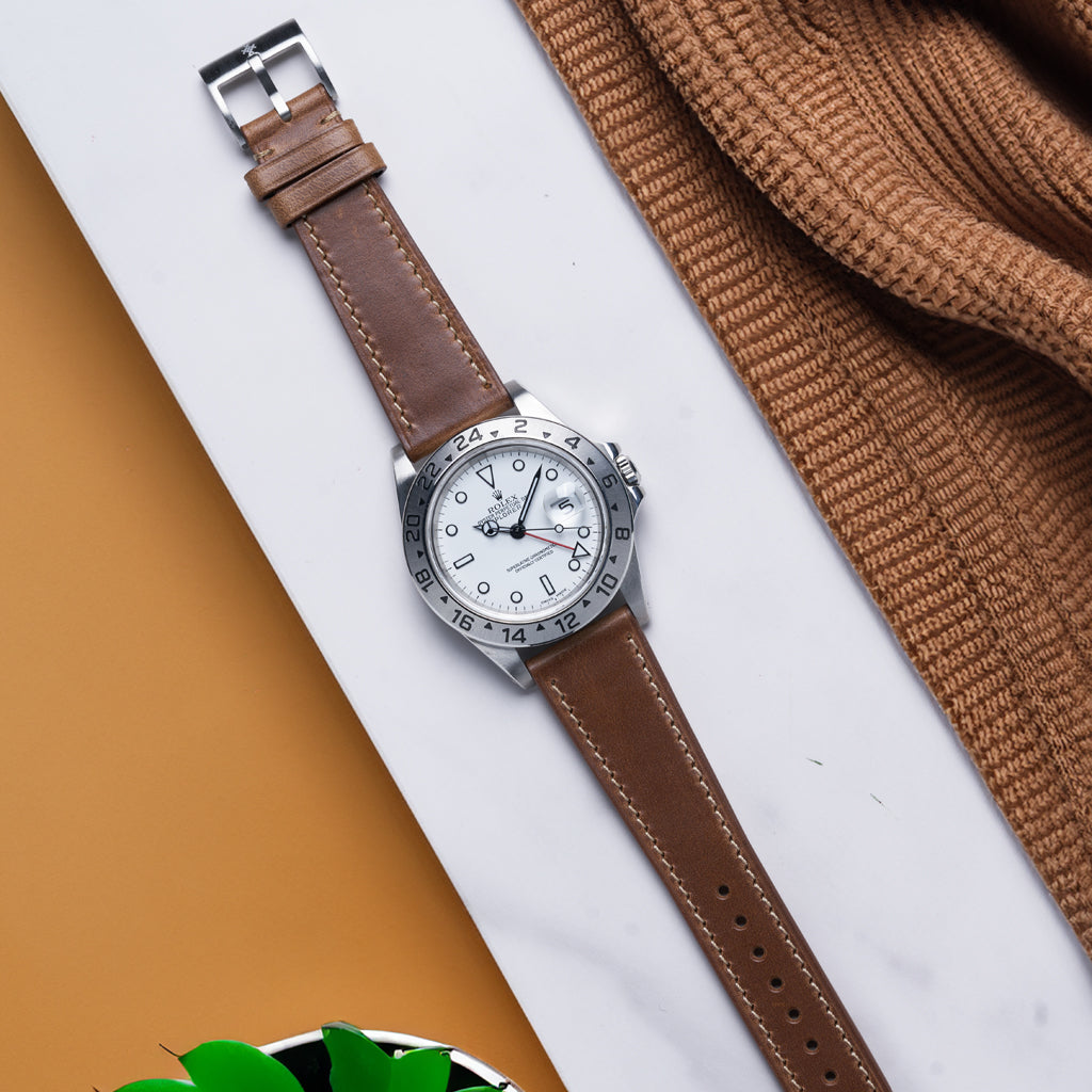 Chromexcel Slim Quick-Release Watch Strap (Multiple Colors)