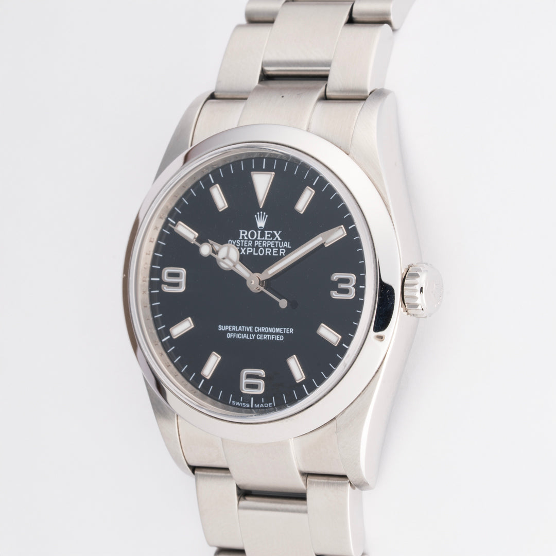 2008 Rolex Explorer Ref. 114270 with Box & Papers