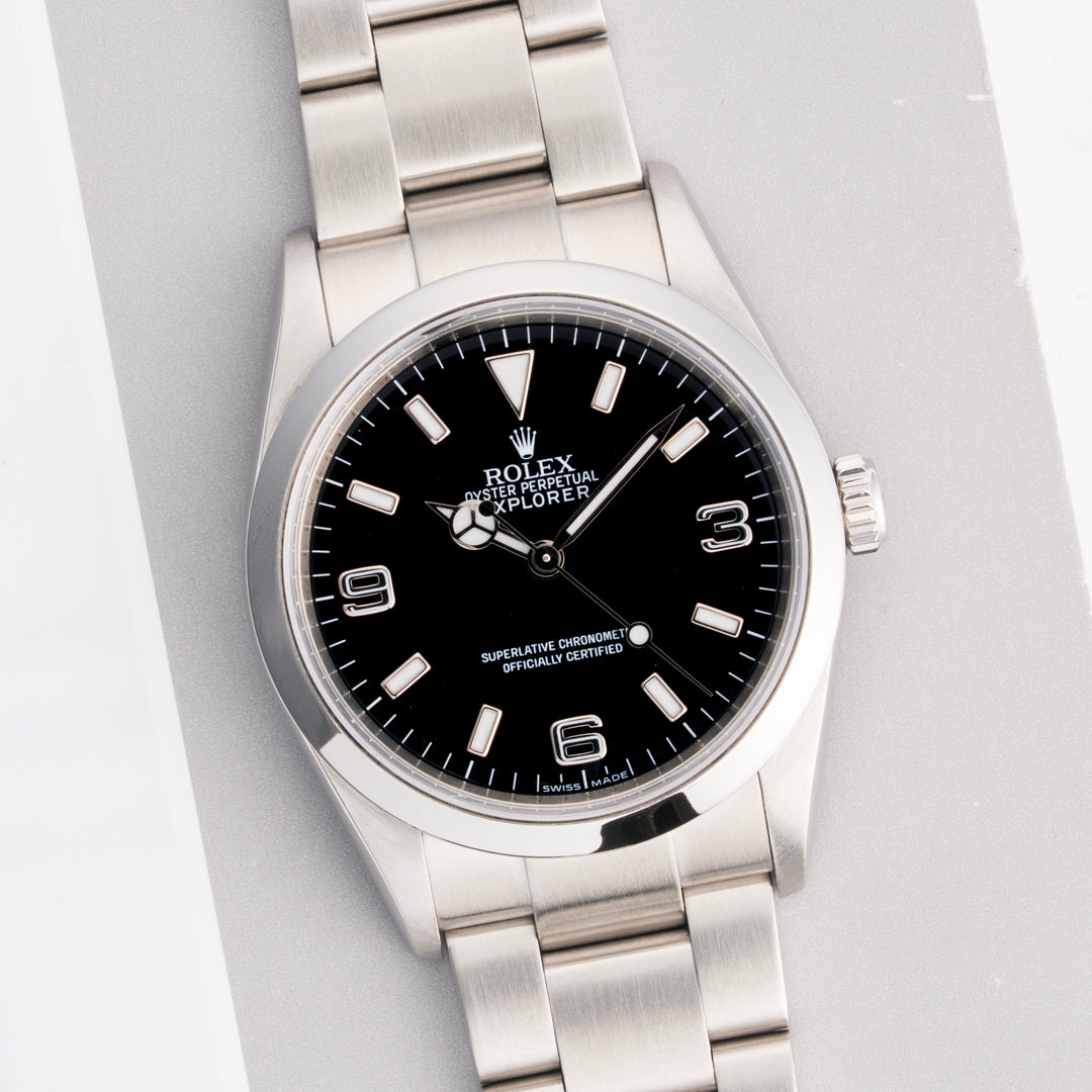 2008 Rolex Explorer Ref. 114270 with Box & Papers