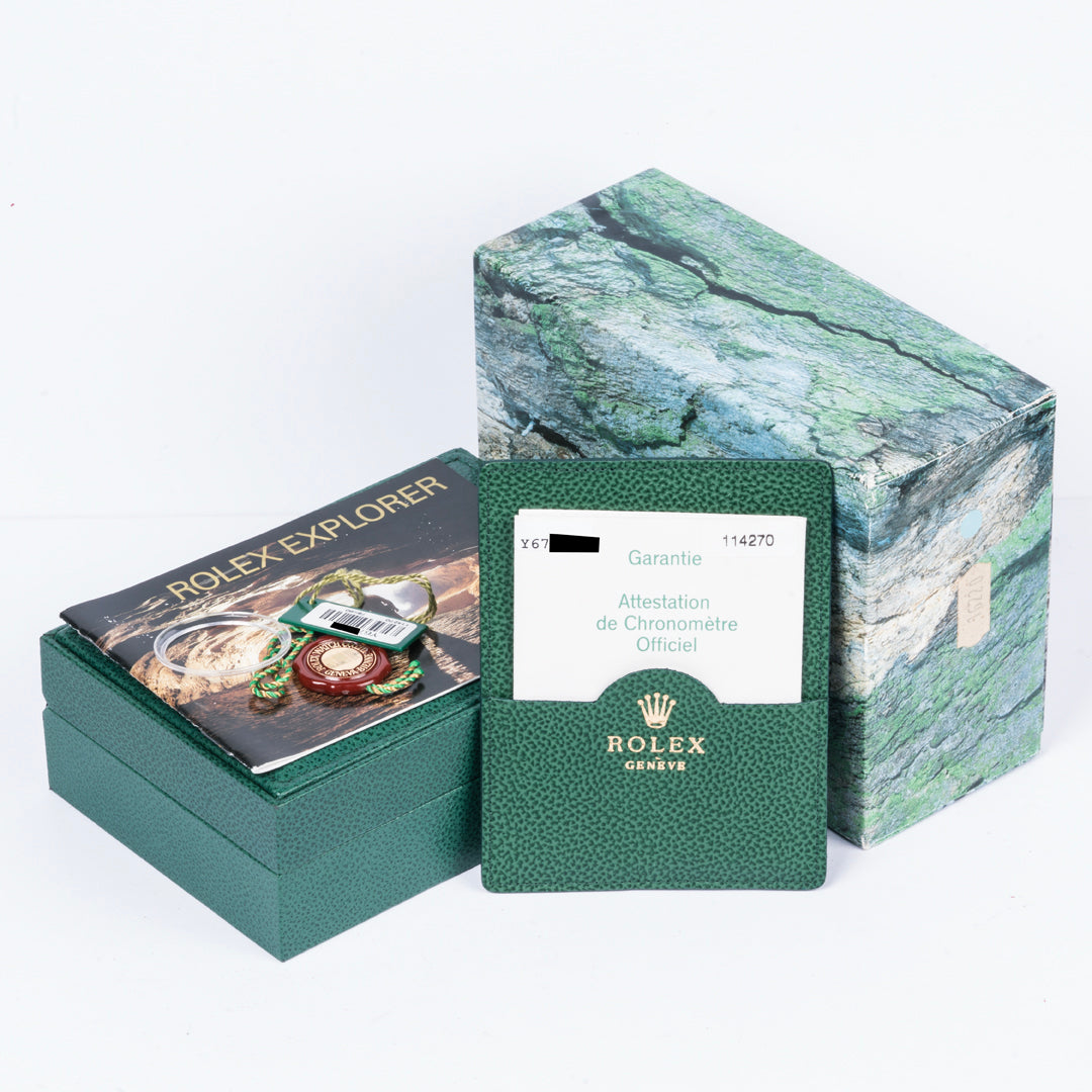 2003 Rolex Explorer Ref. 114270 with Box & Papers