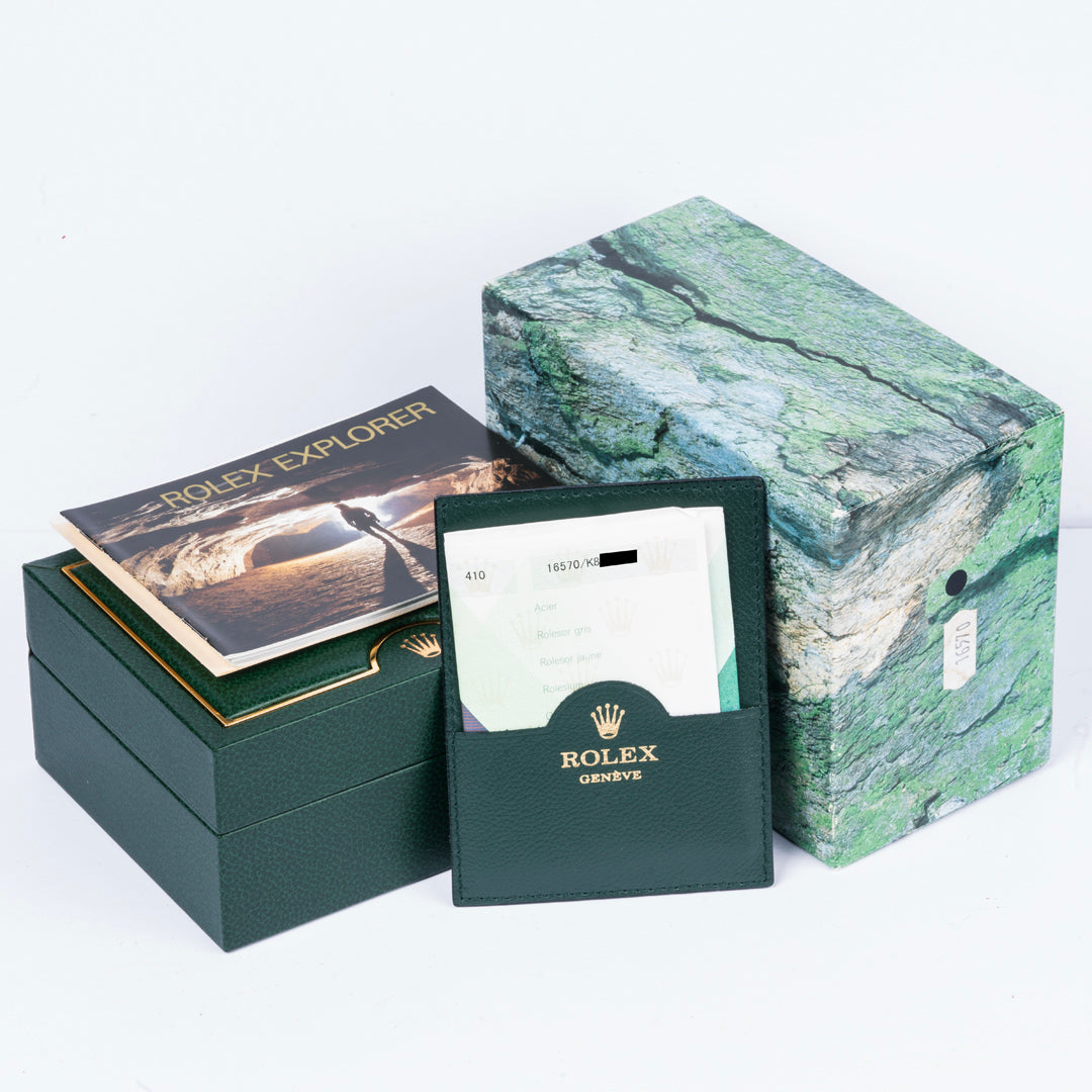 2002 Rolex Explorer II Ref. 16570 with Box & Papers