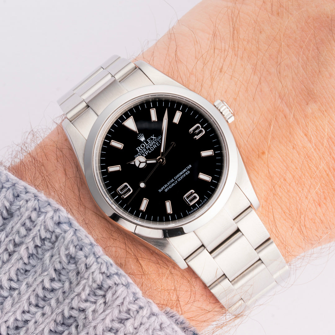 2008 Rolex Explorer Ref. 114270 with Box & Papers