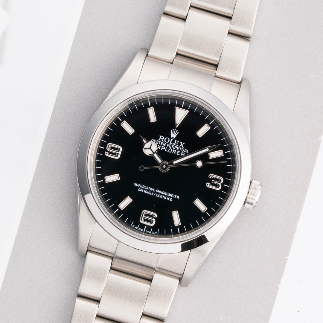 2008 Rolex Explorer Ref. 114270 with Box & Papers