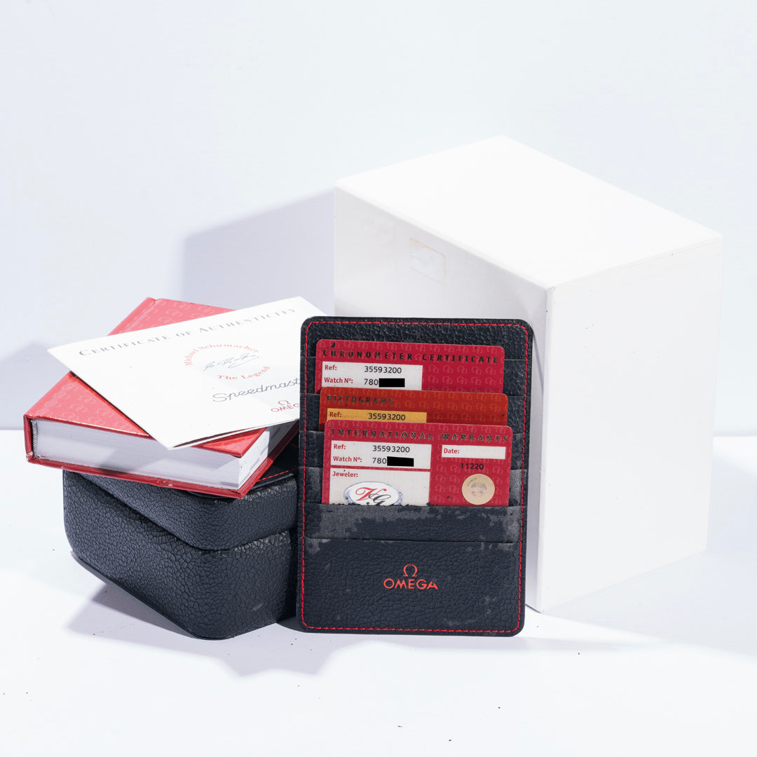 2006 Omega Speedmaster "Schumacher Limited Edition" Ref. 3559.32 with Box & Papers