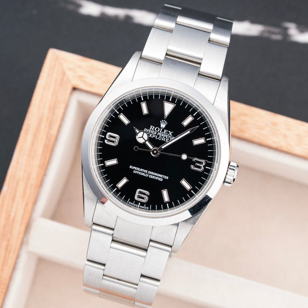 2003 Rolex Explorer Ref. 114270 with Box & Papers