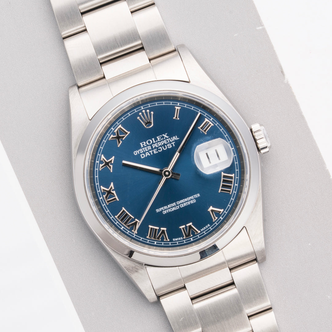 1999 Rolex Datejust Ref. 16200 with Box & Papers