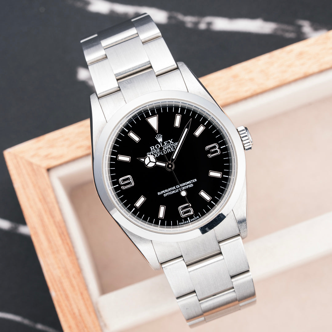 2003 Rolex Explorer Ref. 114270 with Box & Papers