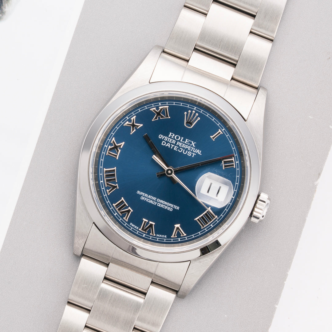 1999 Rolex Datejust Ref. 16200 with Box & Papers