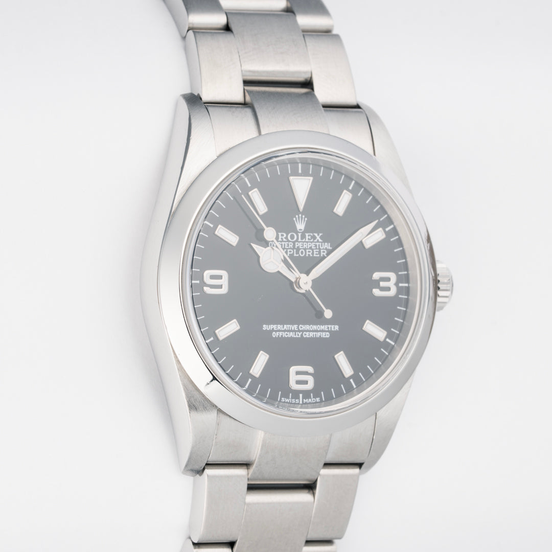 2002 Rolex Explorer Ref. 114270 with Papers