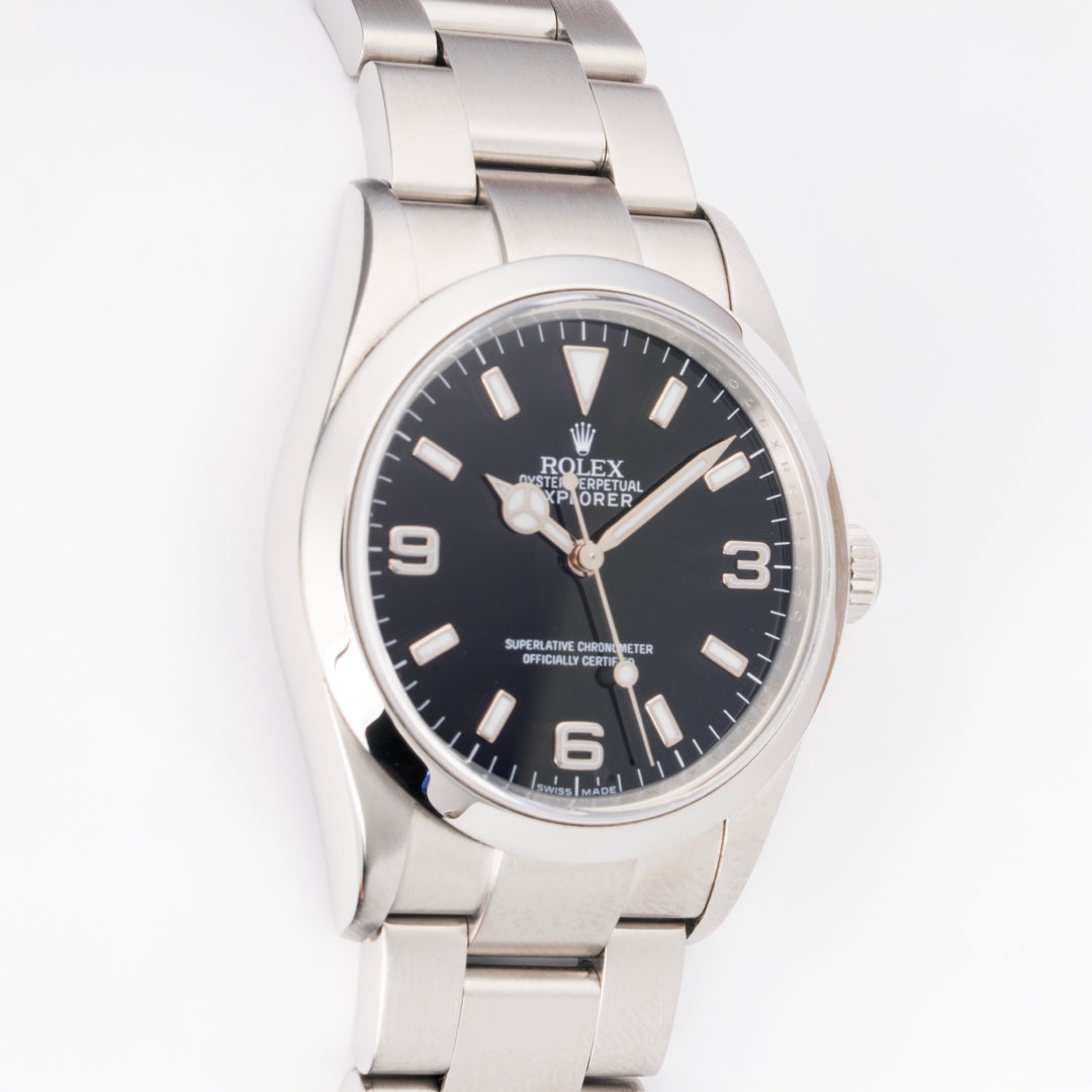 2008 Rolex Explorer Ref. 114270 with Box & Papers