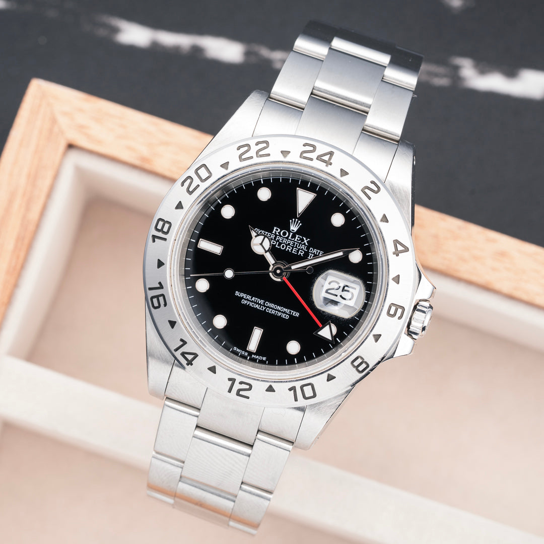 2002 Rolex Explorer II Ref. 16570 with Box & Papers