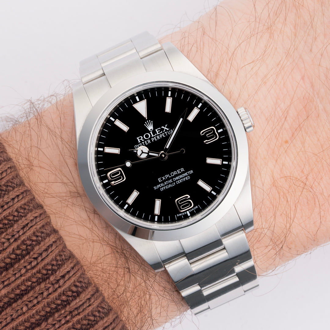 2013 Rolex Explorer Ref. 214270 "MK1" with Box and Papers