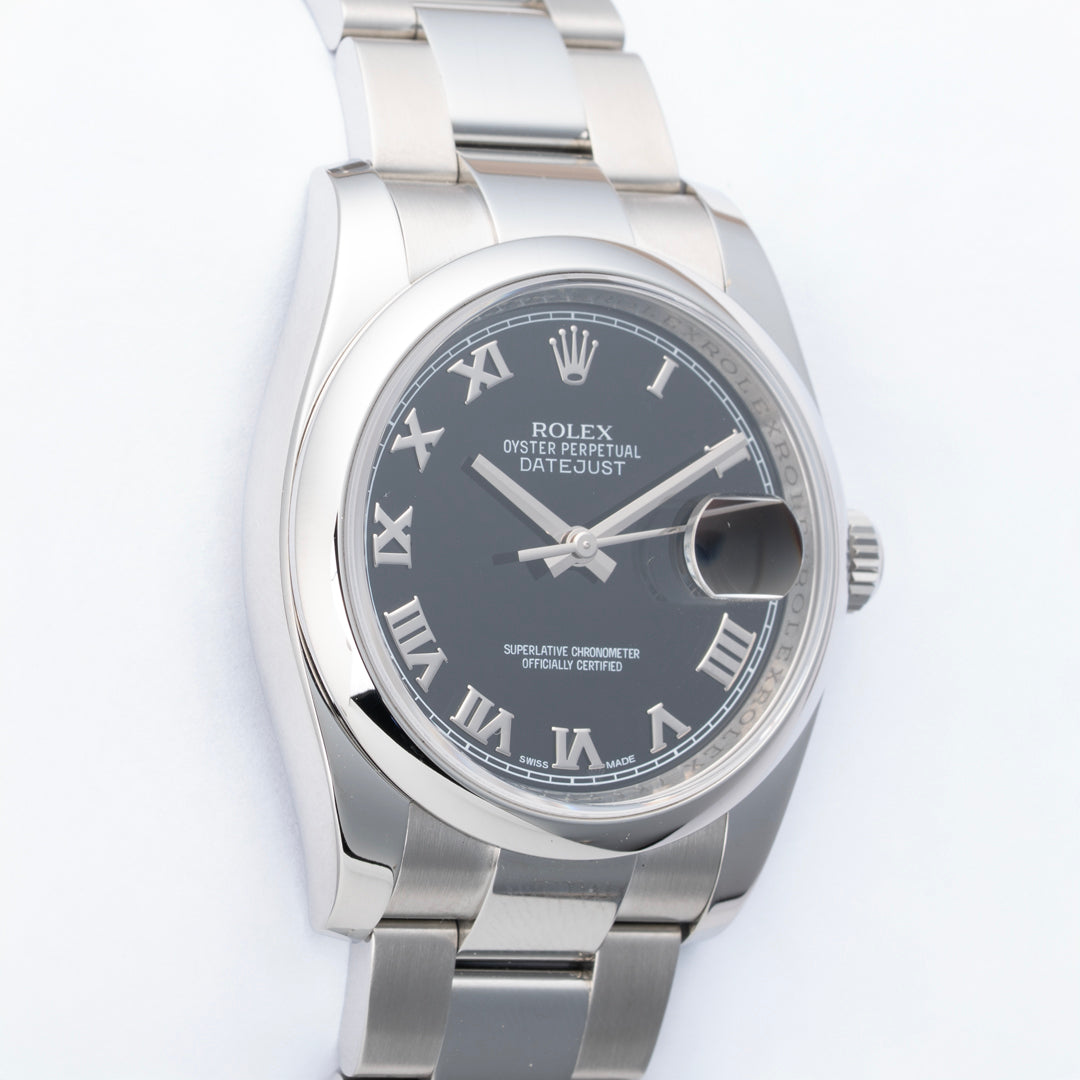 2014 Rolex Datejust Ref. 116200 with Box & Papers
