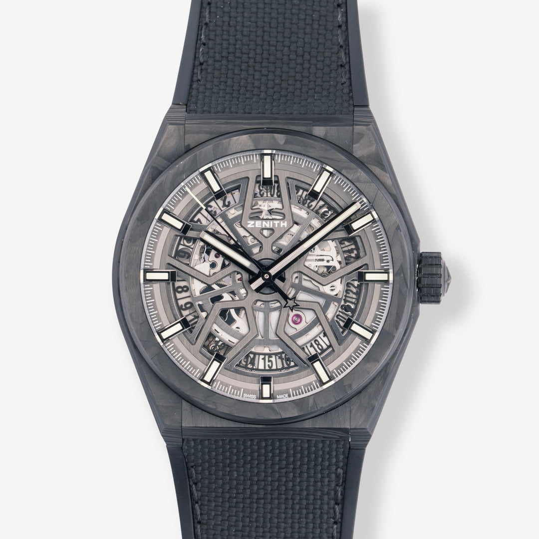 2021 Zenith Defy Classic Carbon Ref. 10.9000.670 with Box & Papers