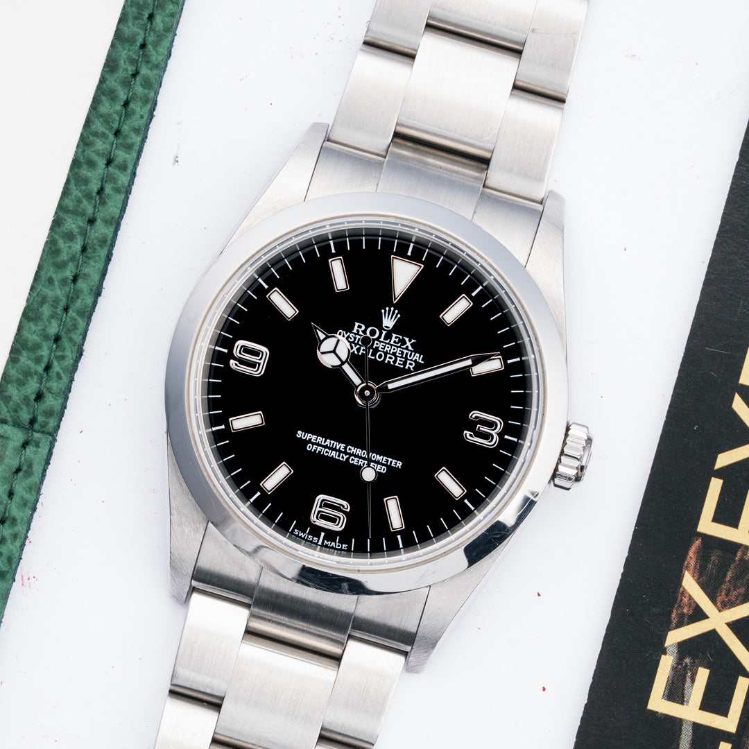 2003 Rolex Explorer Ref. 114270 with Box & Papers