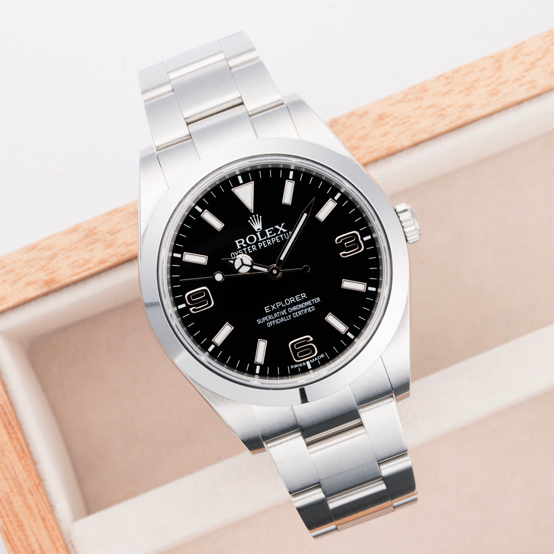 2013 Rolex Explorer Ref. 214270 "MK1" with Box and Papers