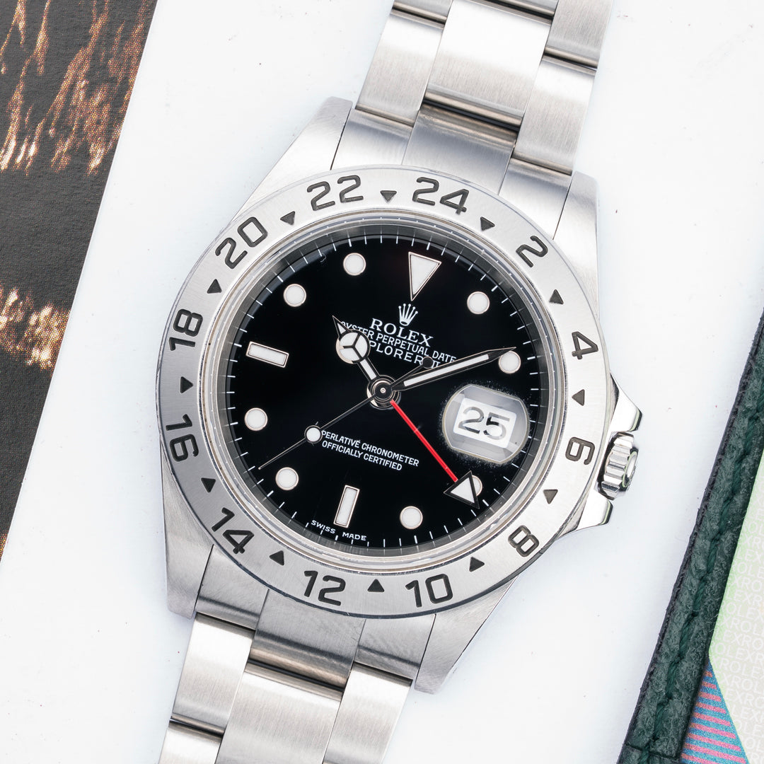 2002 Rolex Explorer II Ref. 16570 with Box & Papers