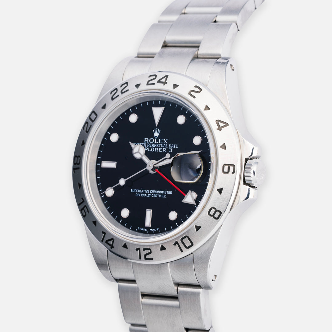 2002 Rolex Explorer II Ref. 16570 with Box & Papers