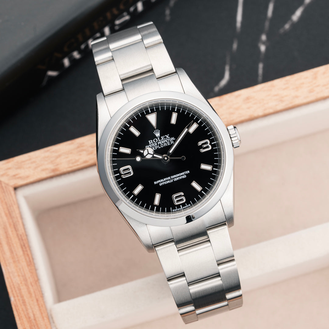 2002 Rolex Explorer Ref. 114270 with Papers