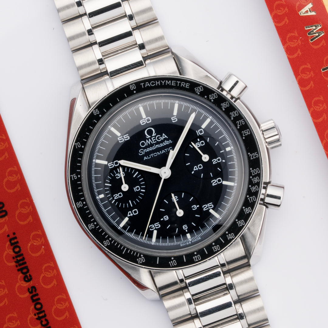 2002 Omega Speedmaster 'Reduced' Ref. 3510.50 with Box & Papers