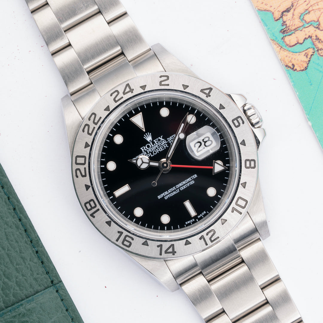 2004 Rolex Explorer II Ref. 16570 with Box & Papers