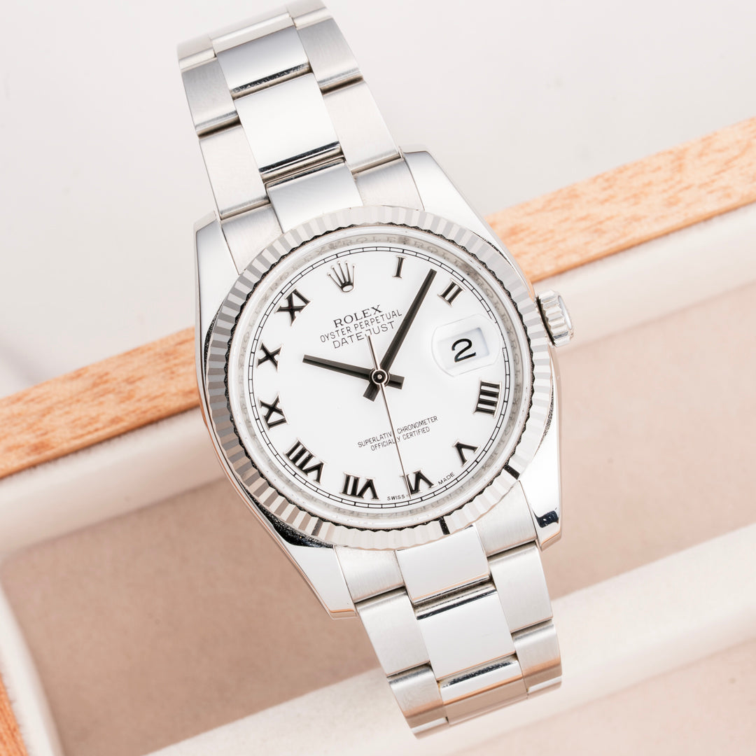 2011 Rolex Datejust Ref. 116234 with Box & Papers