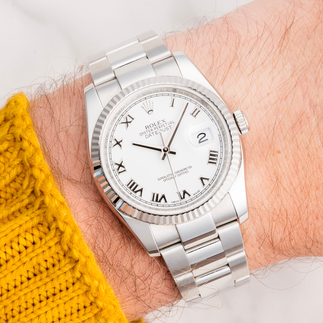 2011 Rolex Datejust Ref. 116234 with Box & Papers