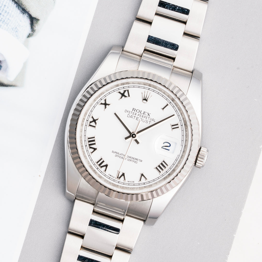 2011 Rolex Datejust Ref. 116234 with Box & Papers