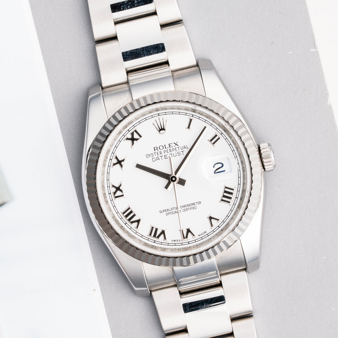 2011 Rolex Datejust Ref. 116234 with Box & Papers