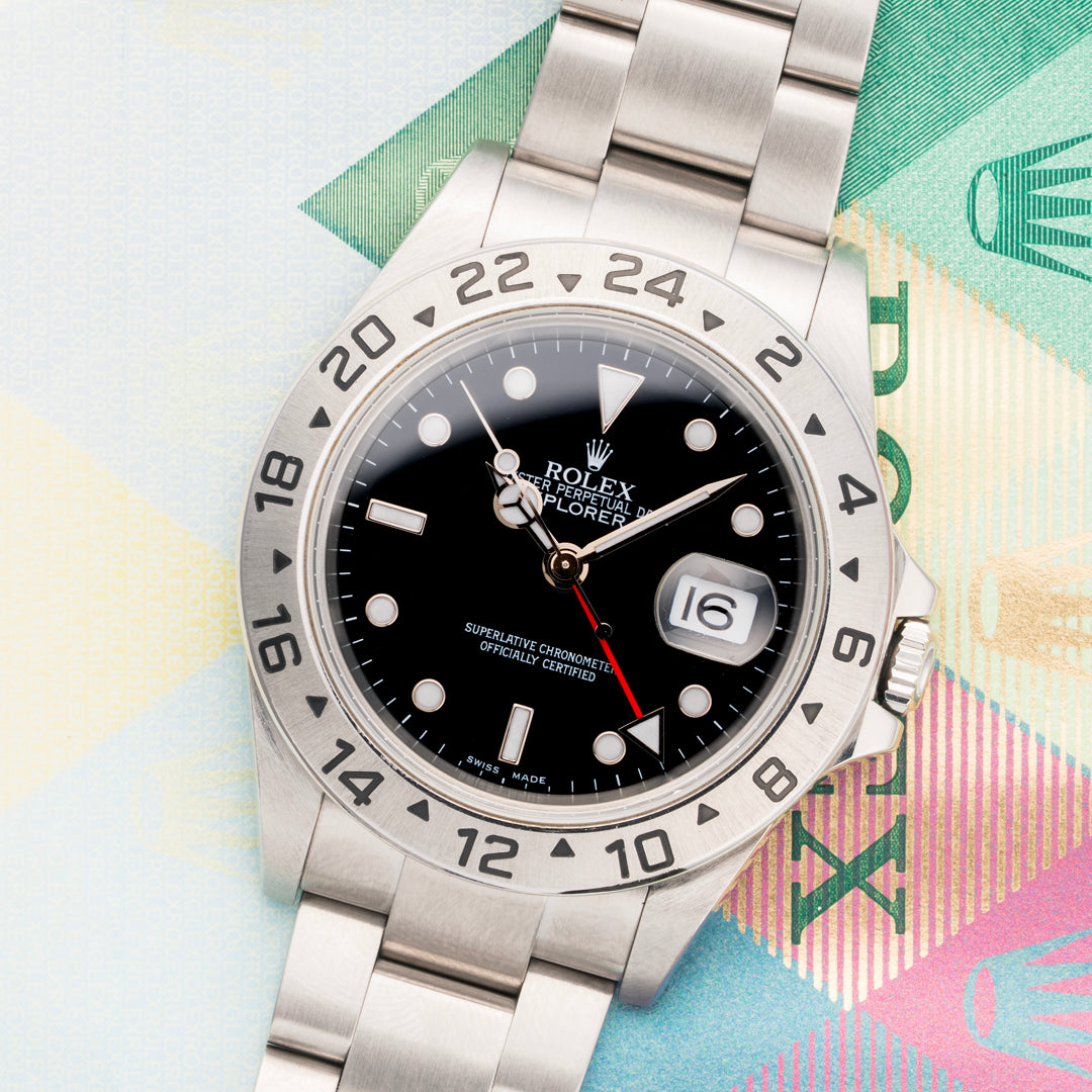 2005 Rolex Explorer II Ref. 16570 with Box & Papers