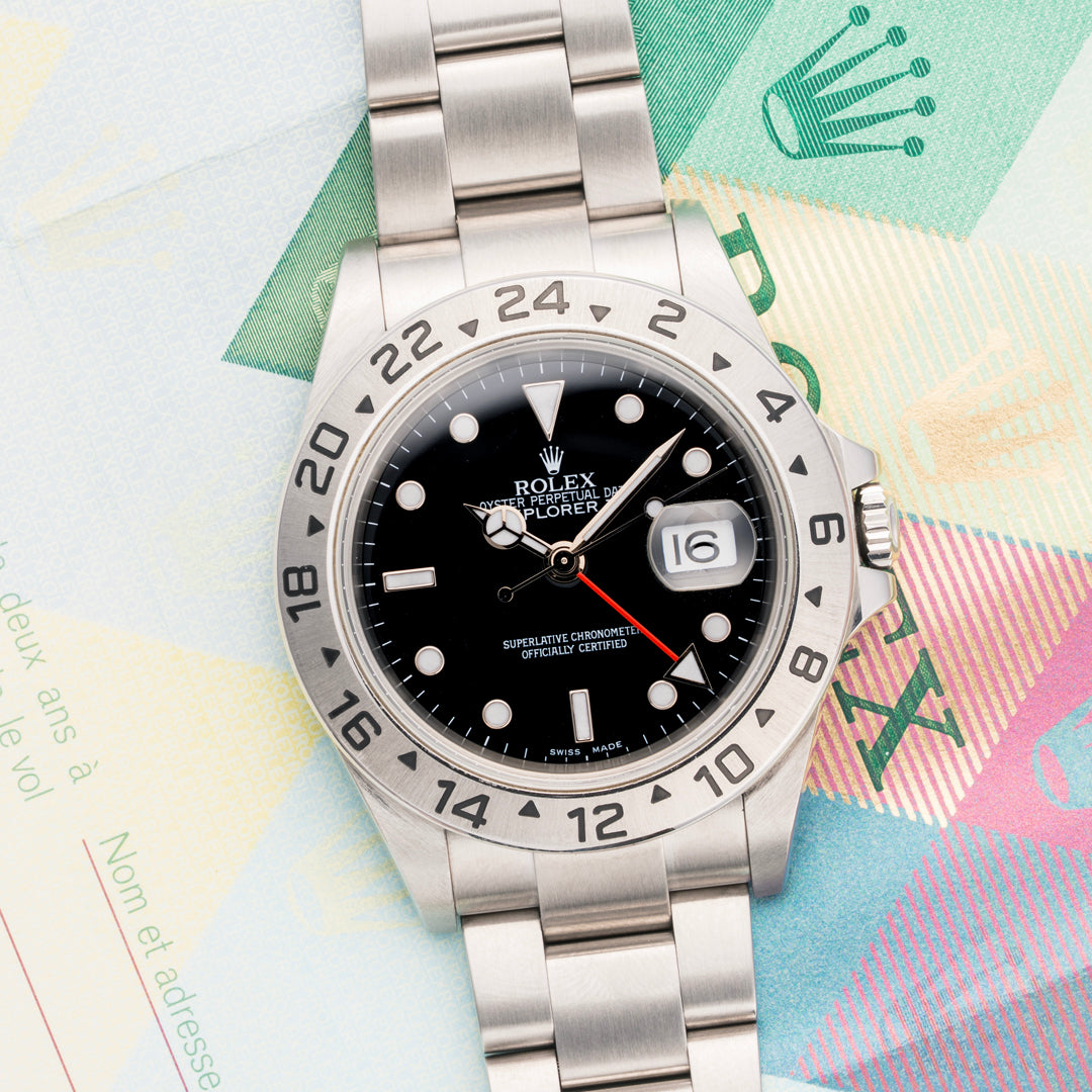 2005 Rolex Explorer II Ref. 16570 with Box & Papers