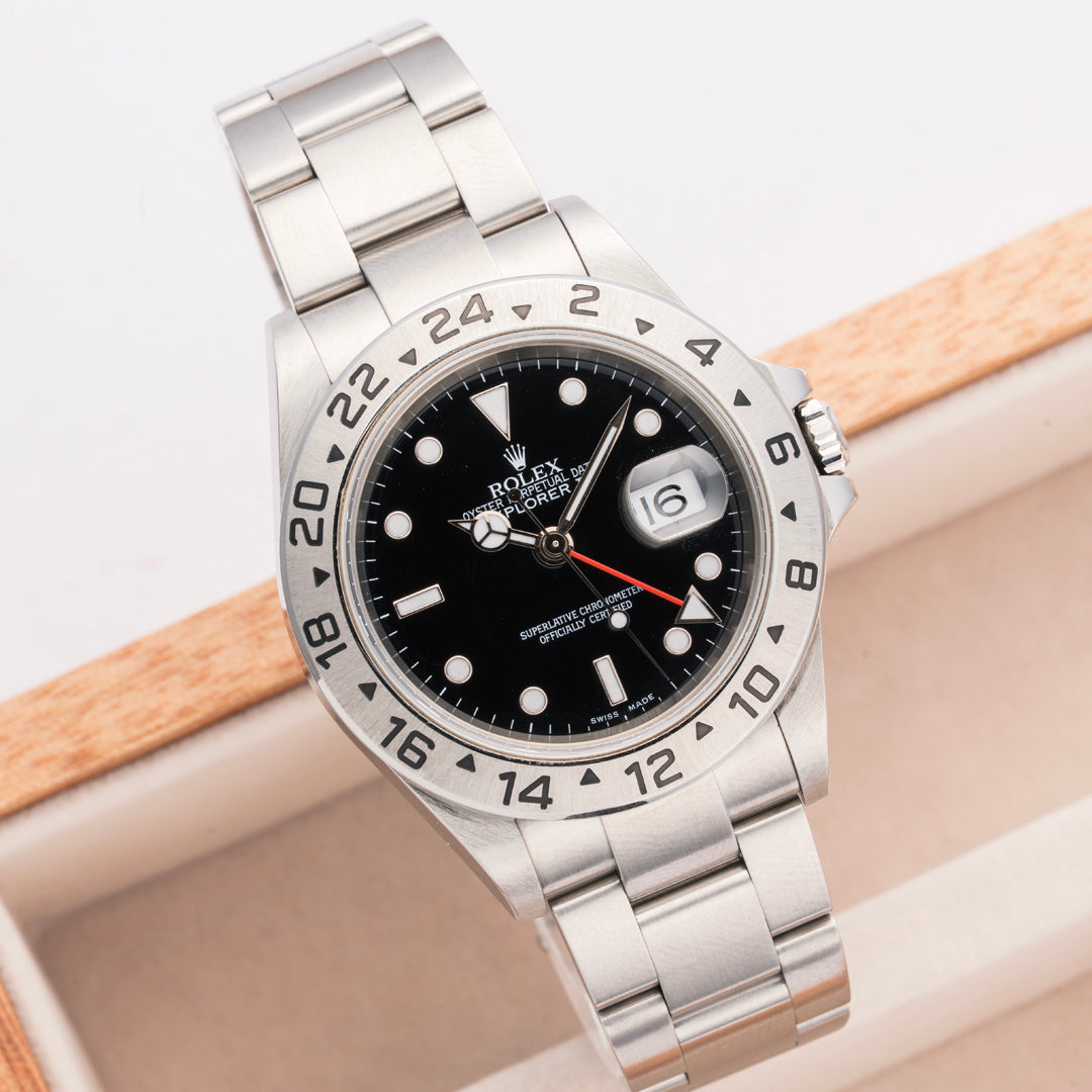 2005 Rolex Explorer II Ref. 16570 with Box & Papers