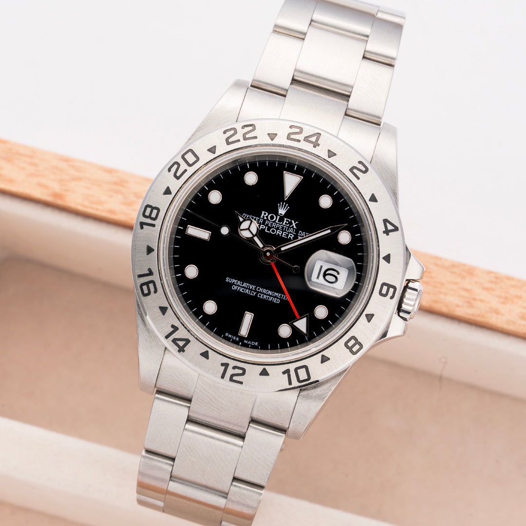 2005 Rolex Explorer II Ref. 16570 with Box & Papers