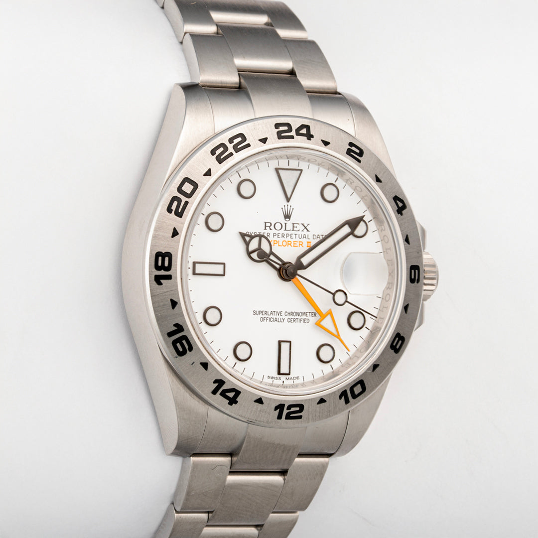 2017 Rolex Explorer II Ref. 216570 with Box & Papers