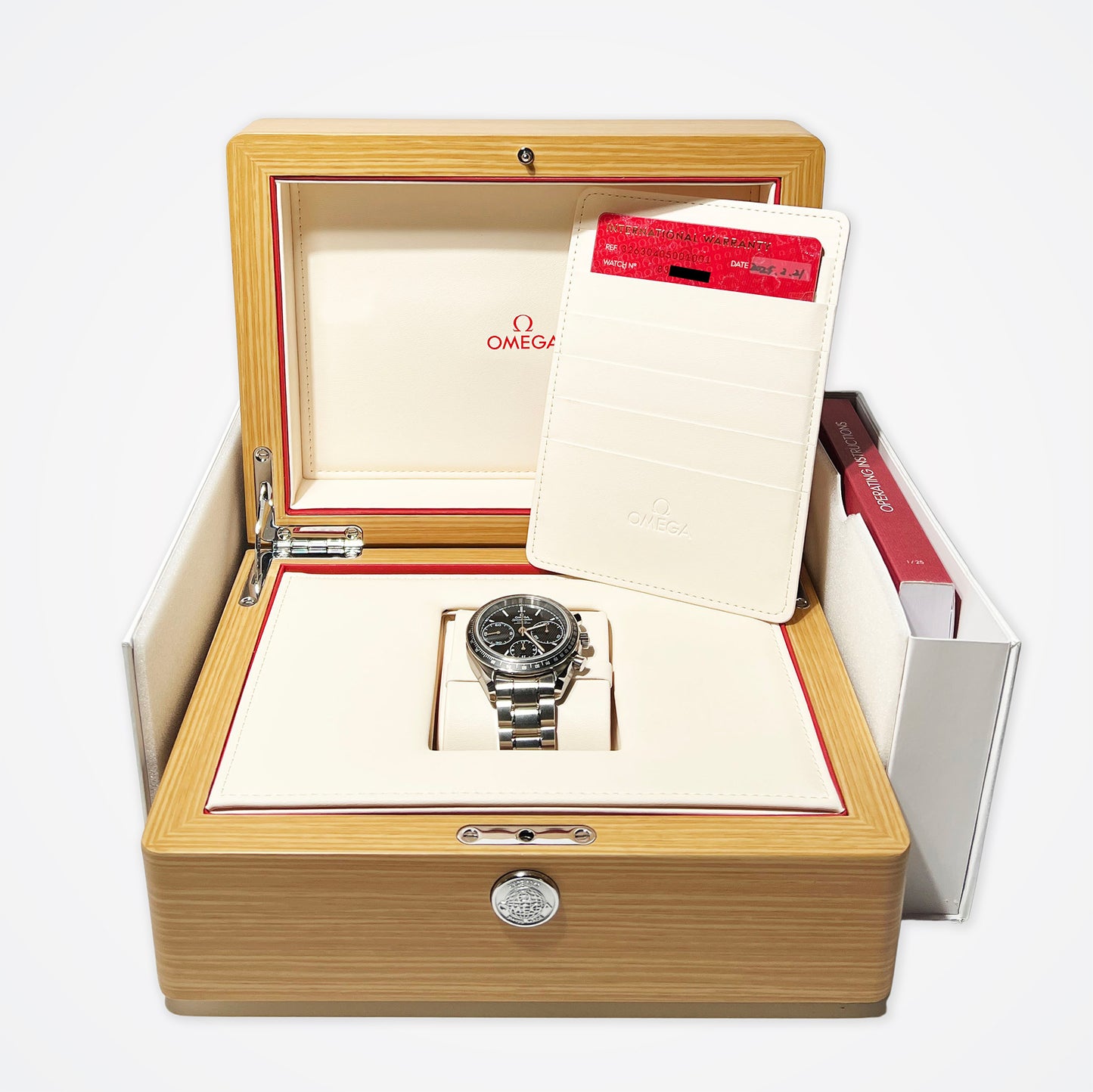 2025 Omega Speedmaster Ref. 326.30.40.50.01.001 with Box & Papers
