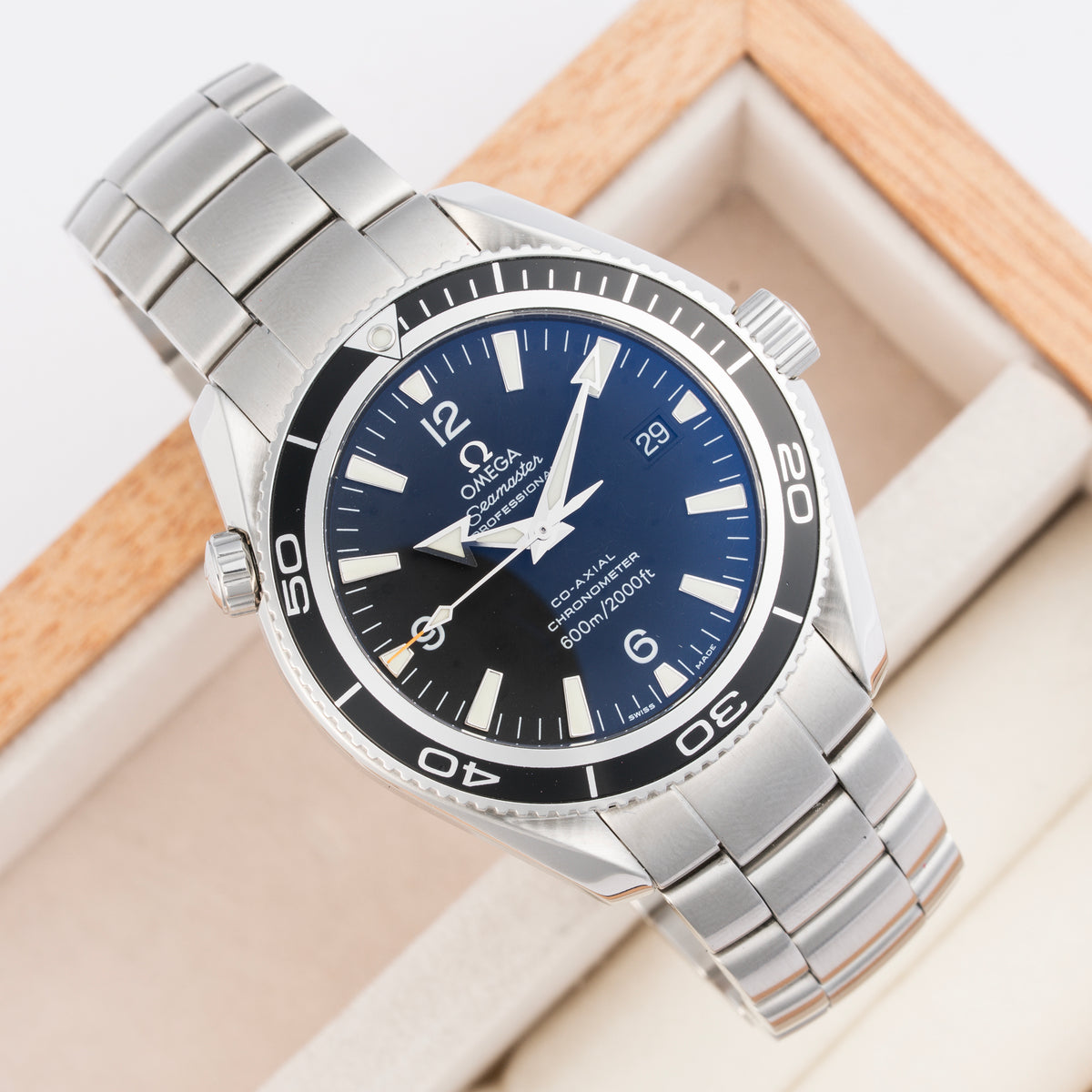 2007 Omega Seamaster Planet Ocean Ref. 2201.50 with Box & Papers