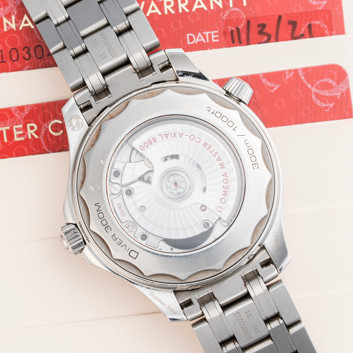 2021 Omega Seamaster Planet Ocean Ref. 210.30.42.20.03.001 with Box & Papers