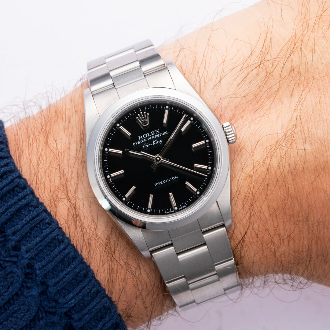 2001 Rolex Air-King Ref. 14000M with Box & Papers