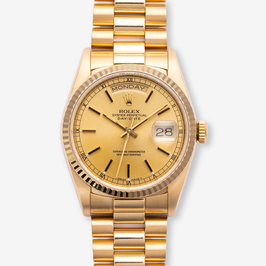 1999 Rolex Day-Date Ref. 18238 with Box & Papers